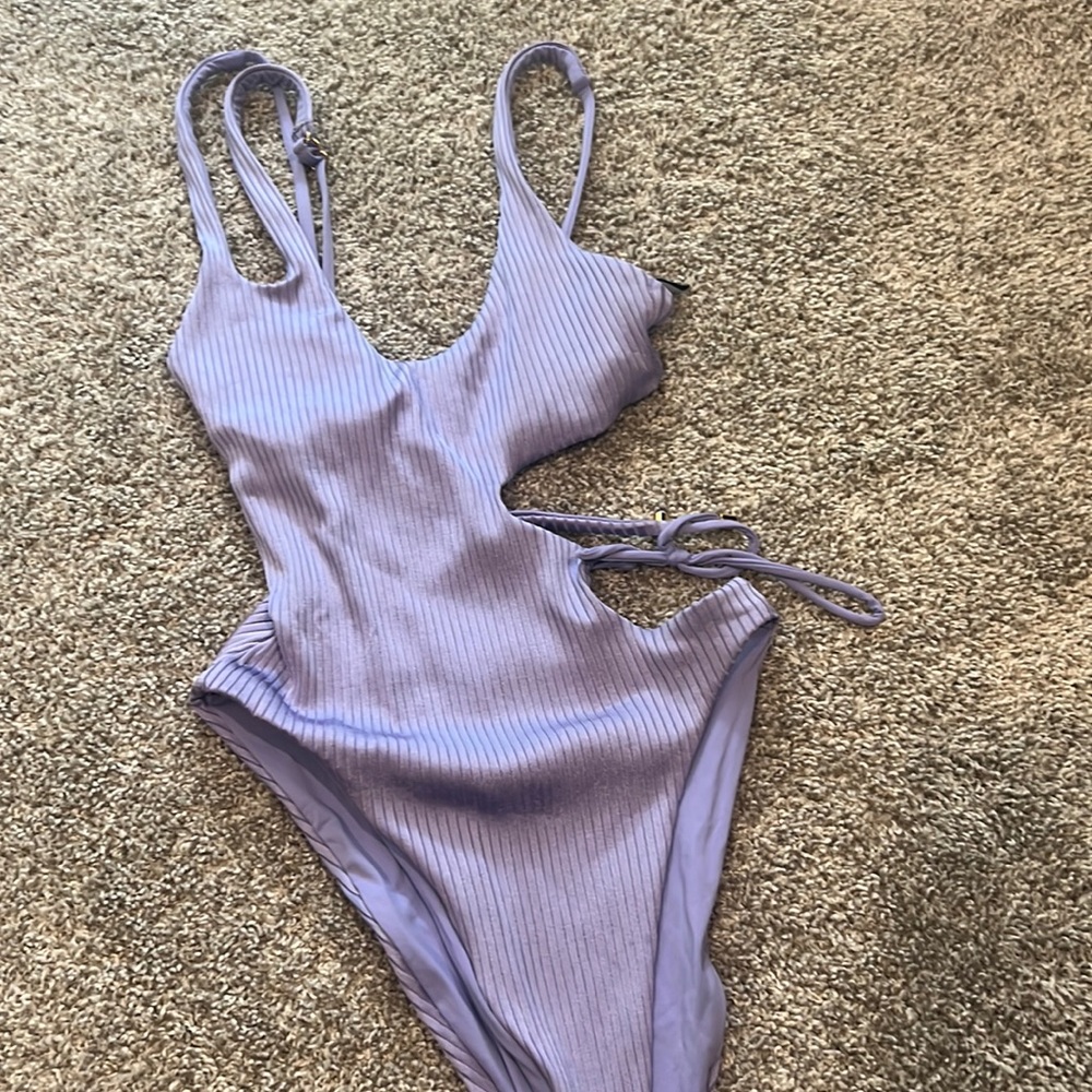 Isabella Rose Queensland Cutout OnePiece Swimsuit Gem